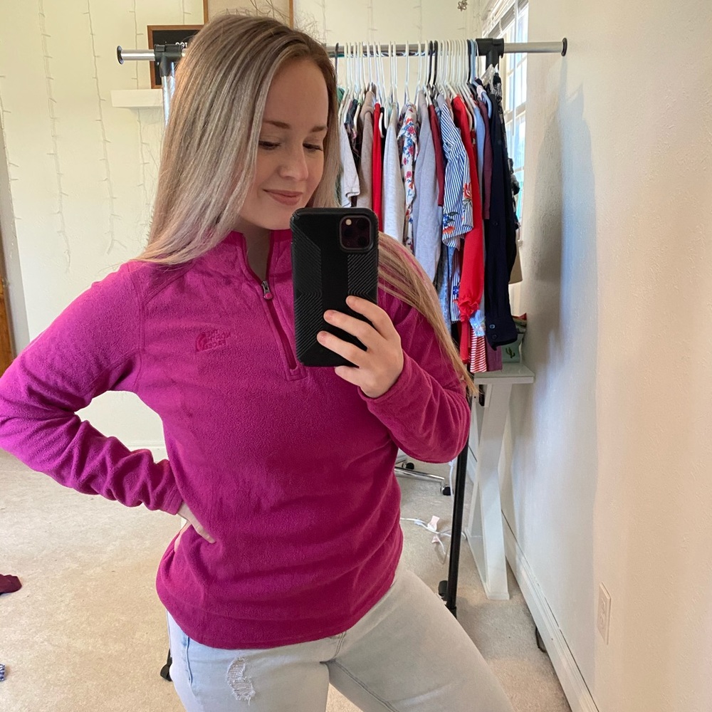 North face half zip